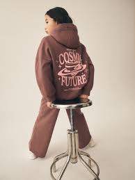 Classic printed Bomber Hoodie